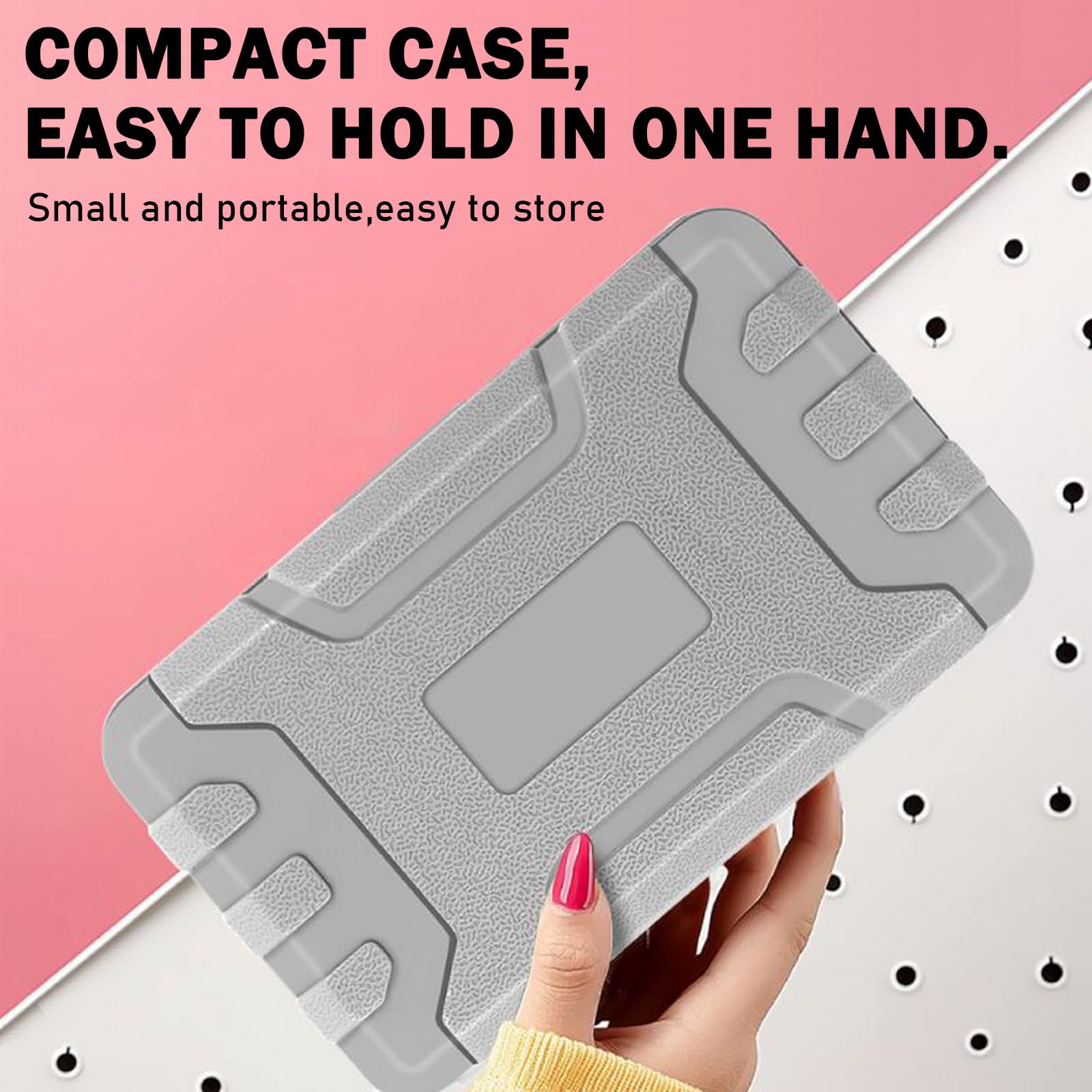 20 PCS Pink Tool Kit for Women Ladies Home Small Tools Kit with Storage Box - Image 4