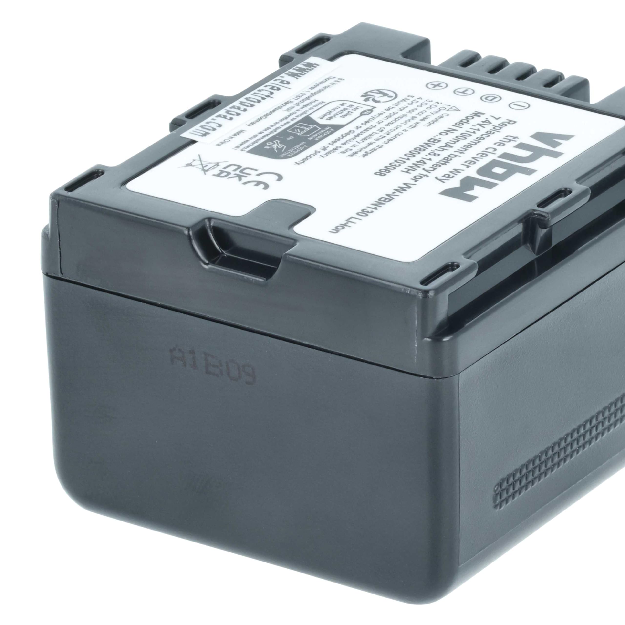 vhbw 2X Akku kompatibel mit Panasonic HC-X909