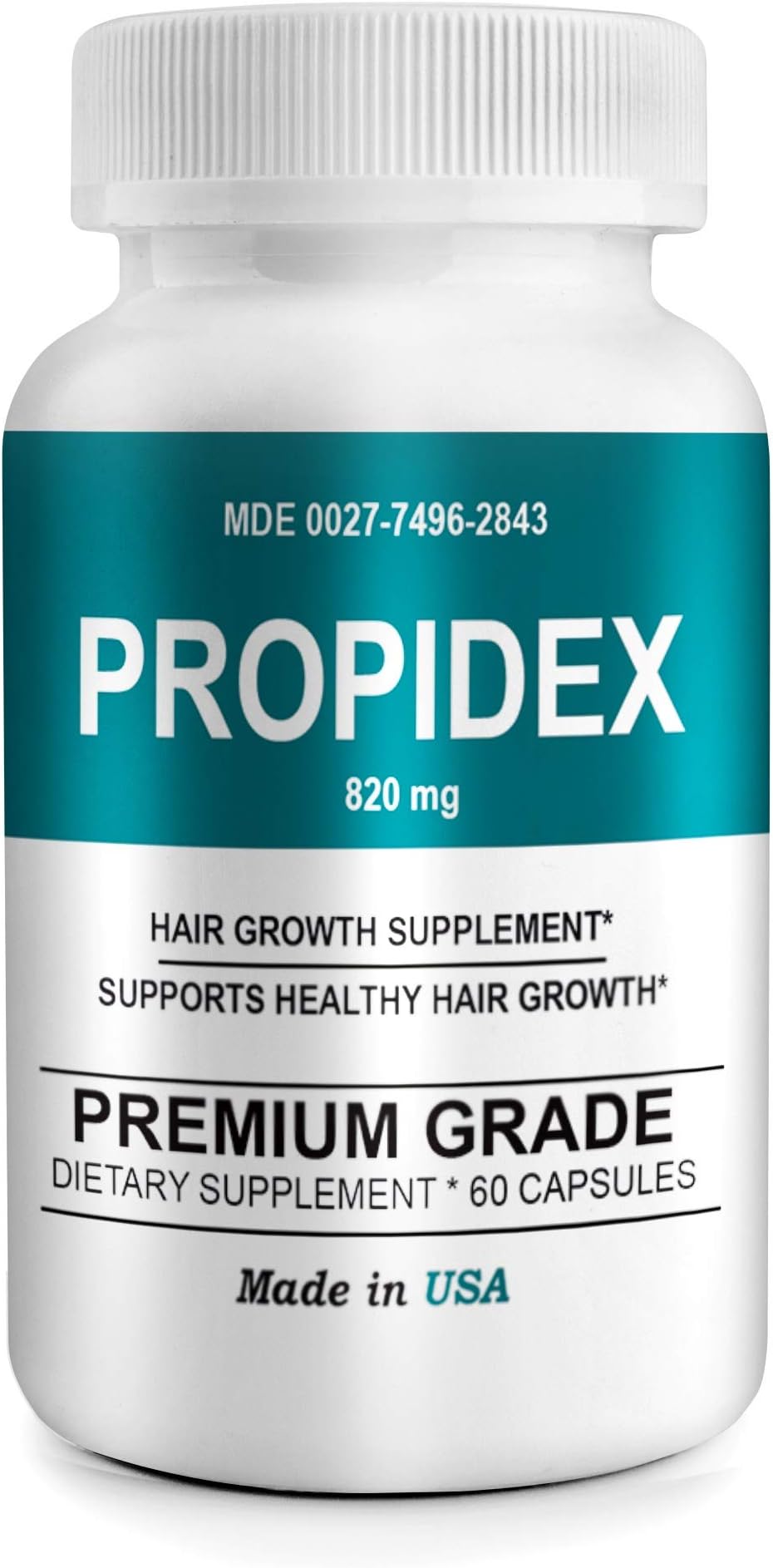 PROPIDEX - Premium Hair Regrowth Treatments with Biotin & Saw Palmetto To Stimulate Hair Follicles, Prevent and Stop Hair Loss and Regrow Hair. For Both Men and Women.