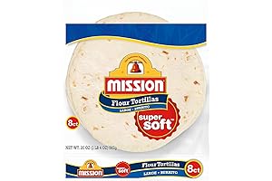 Mission Tortillas: Authentic, Large, Flour Burrito Wraps