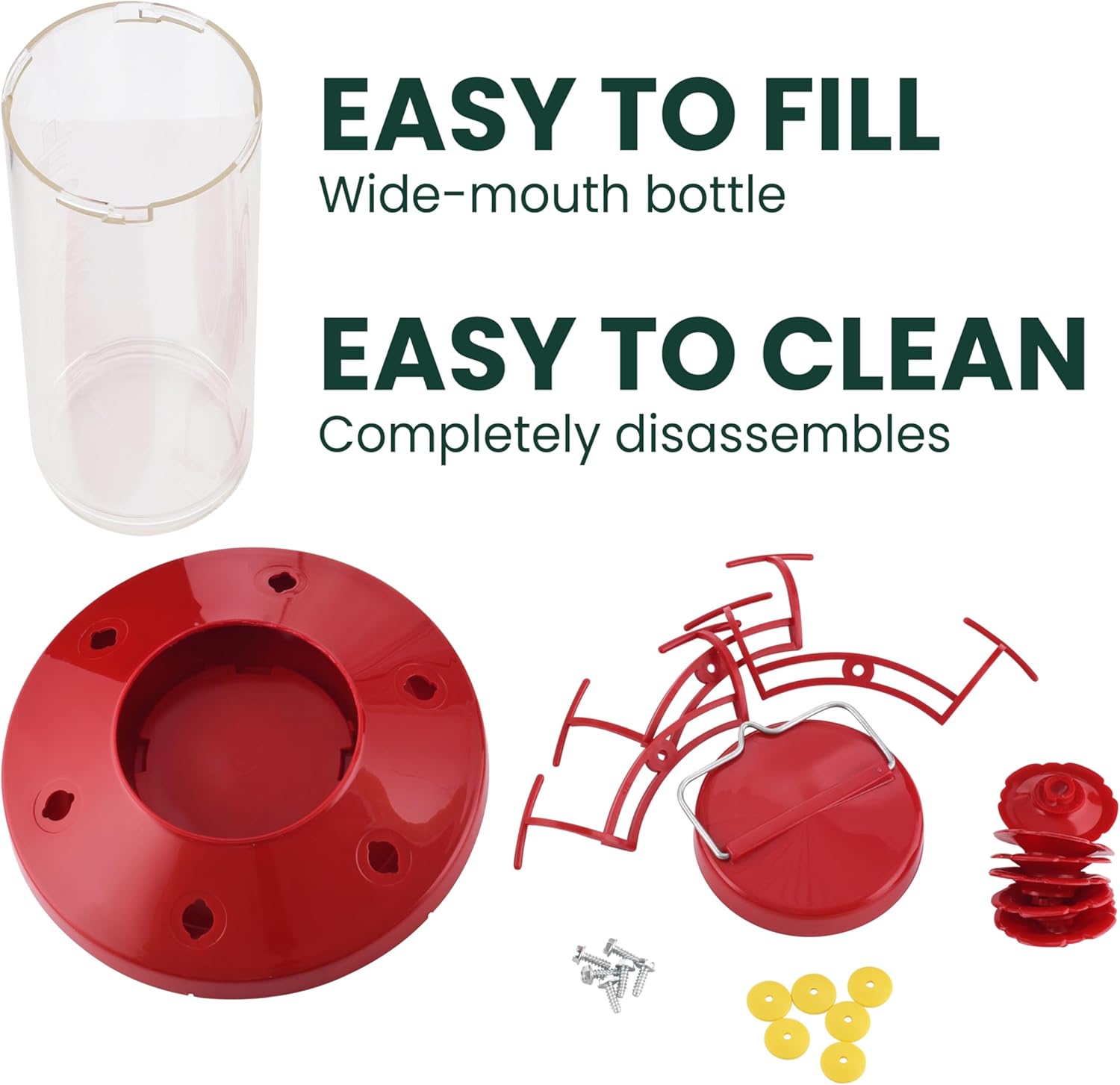 Perky-Pet 220 The Grand Master 48-Ounce Hummingbird Feeder