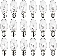 Vista 12 de Bombilla para Lámpara de Sal - Bombillas de 15 Vatios para Calentador de Cera Scentsy, Bombillas de Reemplazo para Nocturna de Larga Duración