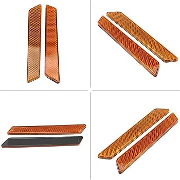 Amazon.co.jp: サイドリフレクター バイク用リフレクター バイク反射板