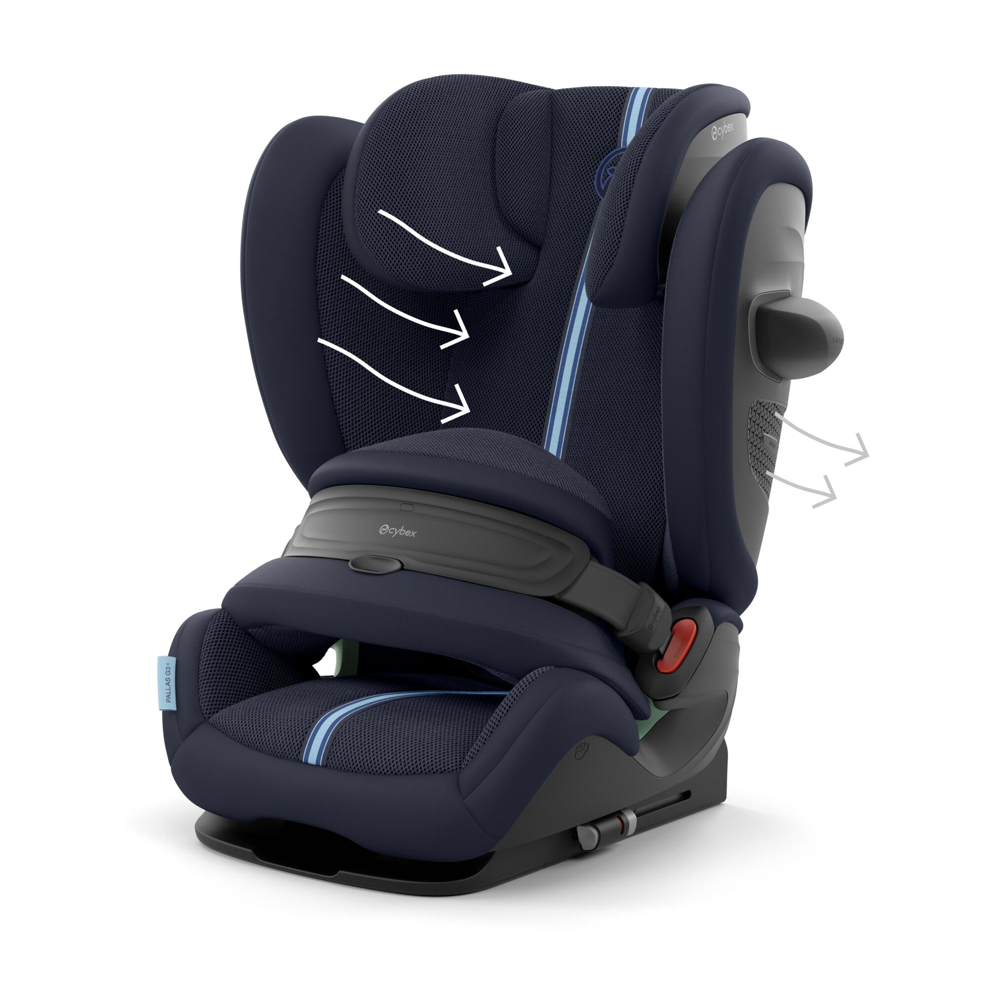 CYBEX Gold Siège auto enfant Pallas G3 i-Size Plus, Ocean Blue