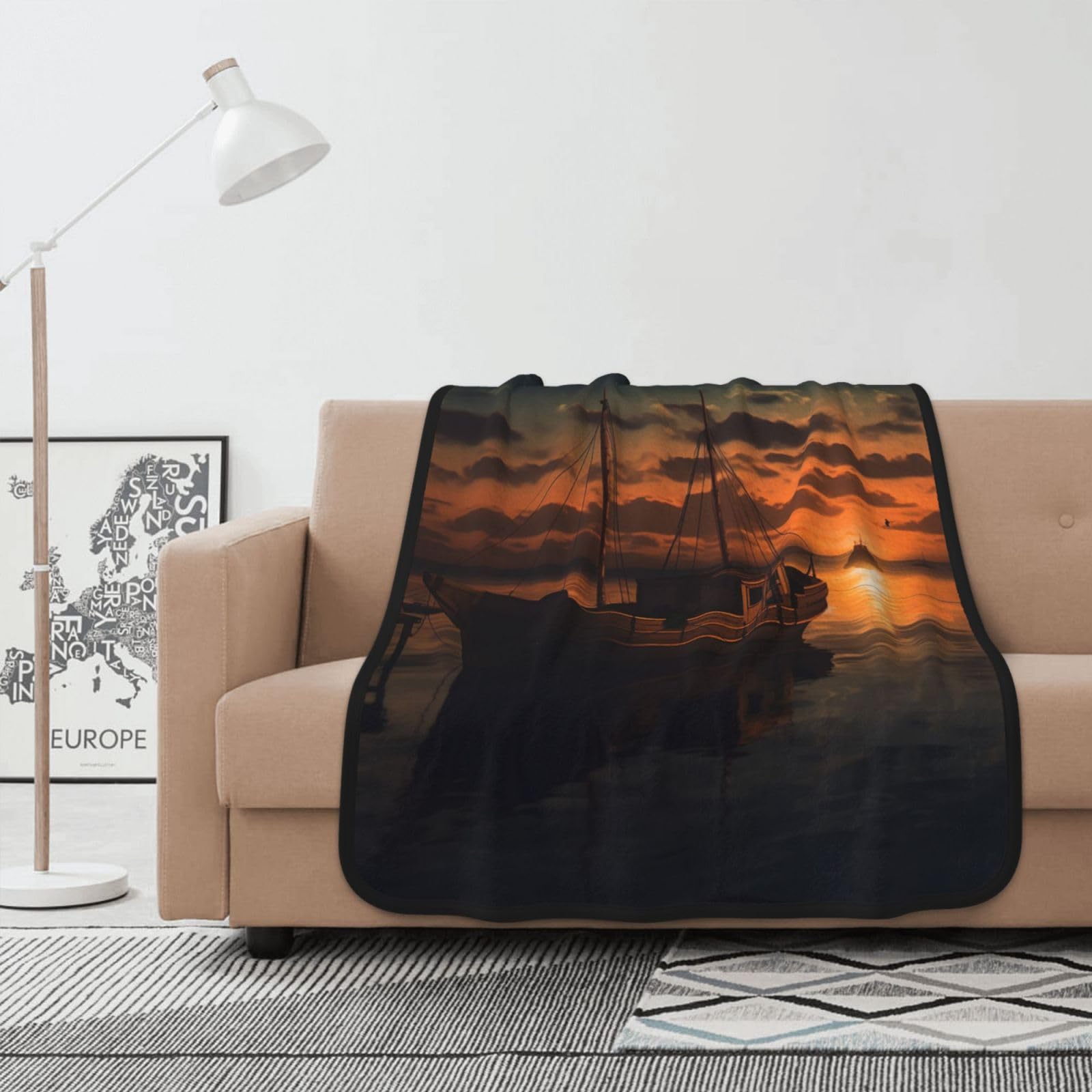 Couverture chaude et ultra douce en flanelle de qualité supérieure pour lit