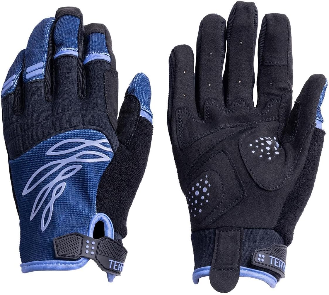 Terry Cycling Vista Mountain Bike Gloves for Women Full Finger Abrasion Resistant Protective