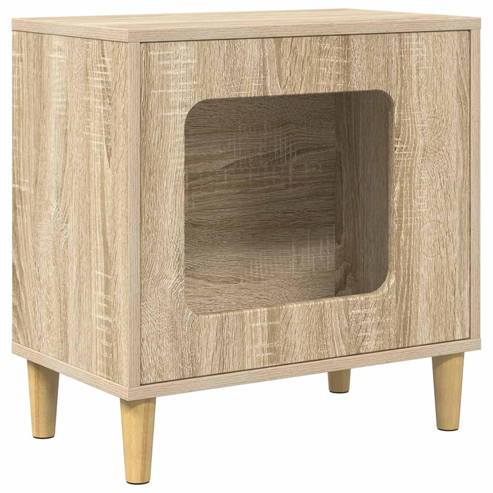 Maison pour chat design Sonoma : la cabane idéale pour les siestes de votre compagnon