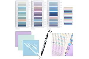 Sticky Tabs: Aesthetic Annotation Supplies for Enhancing Your Reading Experience