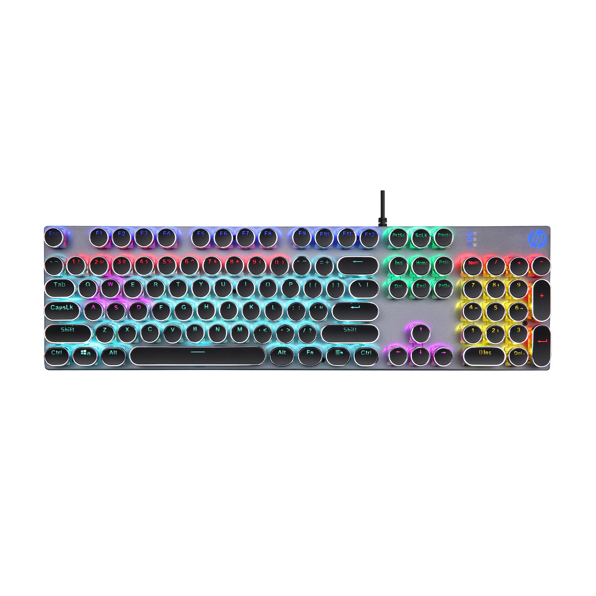 HP GK400Y Mechanical Gaming Keyboard/Light Sync Backlit/Auto-Sleep Mode/RGB Colour/Full-Size Mechanical Keyboard-image-43