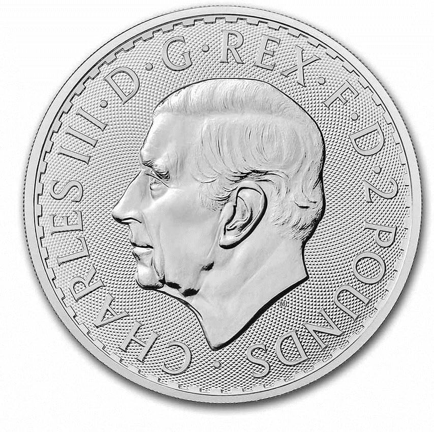 2023 Britannia King Charles III Fine Silver 999 Coin 1oz