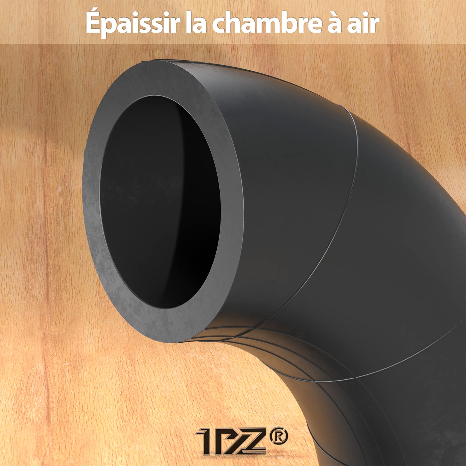 1PZ F3I-85Z 2 Chambres à air 18 x 8,50-8 Valve Droite Remplacement pour tondeuses à Gazon tracteurs tutoportée ATV VTT Souffleuse à Neige Quad camionnettes Golf Cars