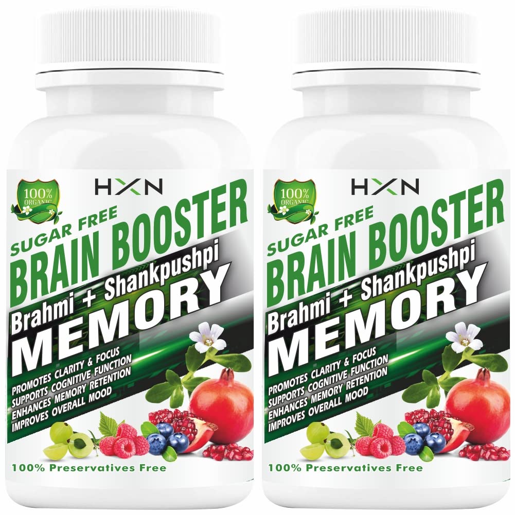 Buy HXN Brain Booster With Vitamin B12, Memory Enhancer To Promote