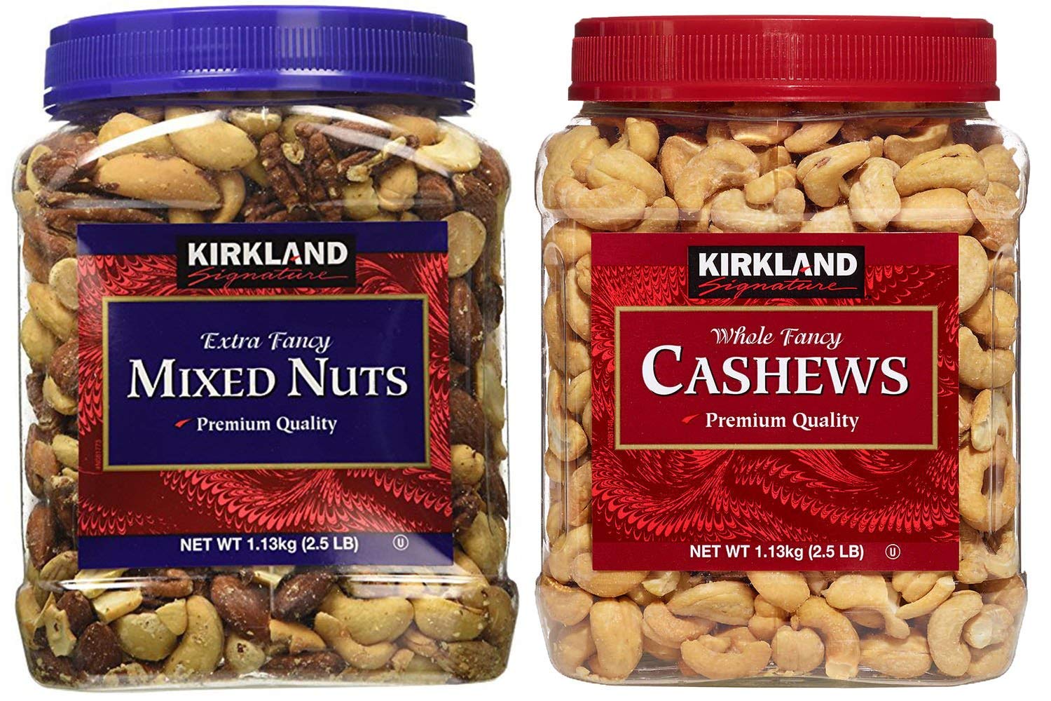 Kirkland Signature Mixed Nuts and Cashews Bundle Includes