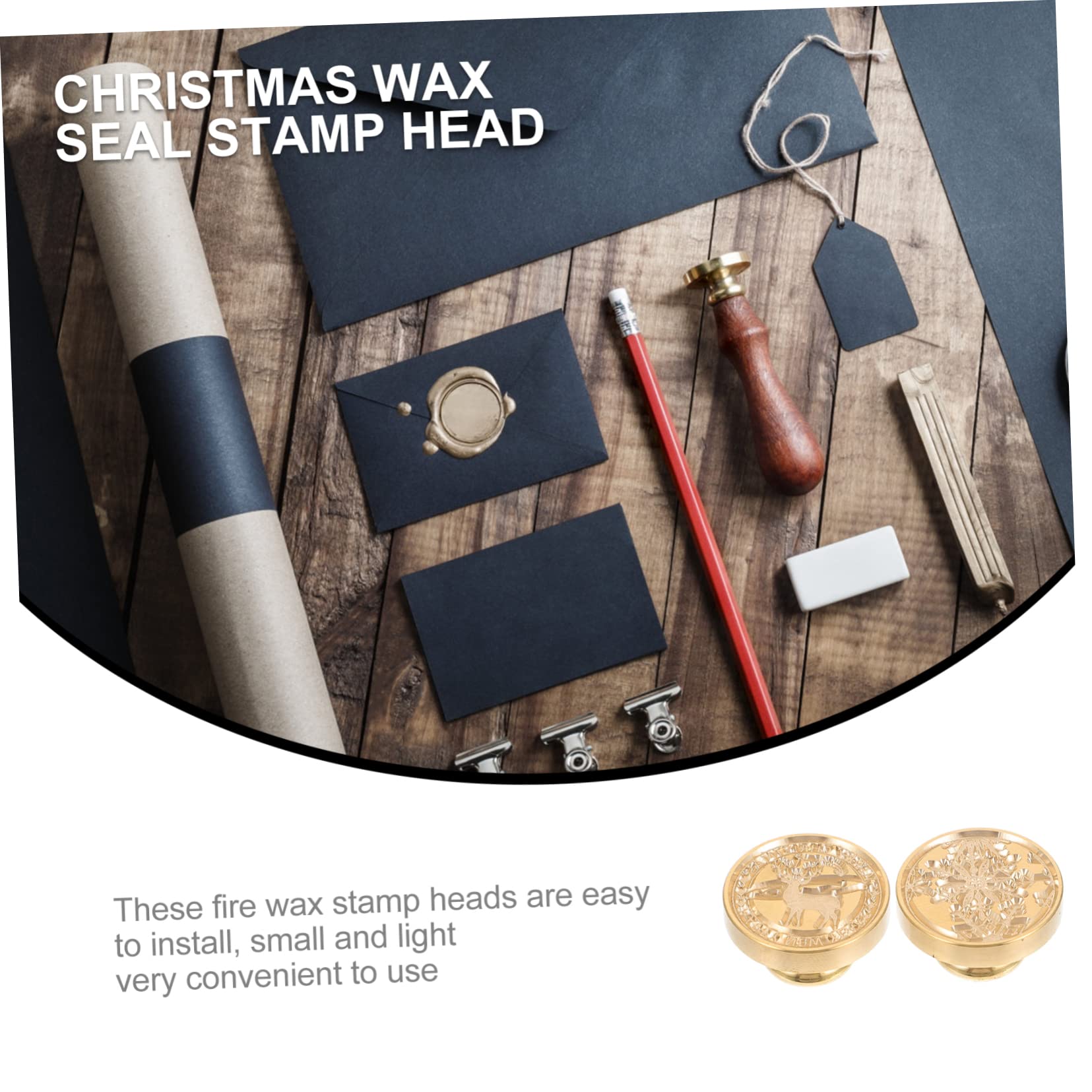 STOBOK 8stücke Weihnachts Feuer Wachs Siegel Stempel Köpfe Für Einladungen Umschläge Und Karten Hochwertige Einzigartiges Design Mit Weihnachtsmotiven
