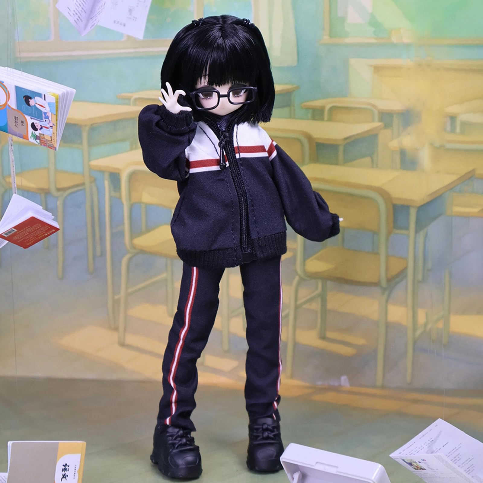 MJD Doll, 1/8 Scale, Movable Figure, Anime Doll, 7.9 inches (20 cm), For Ages 15 and Up, PVC & ABS, Costume Included, Collectible Figure, Cicado — image 1