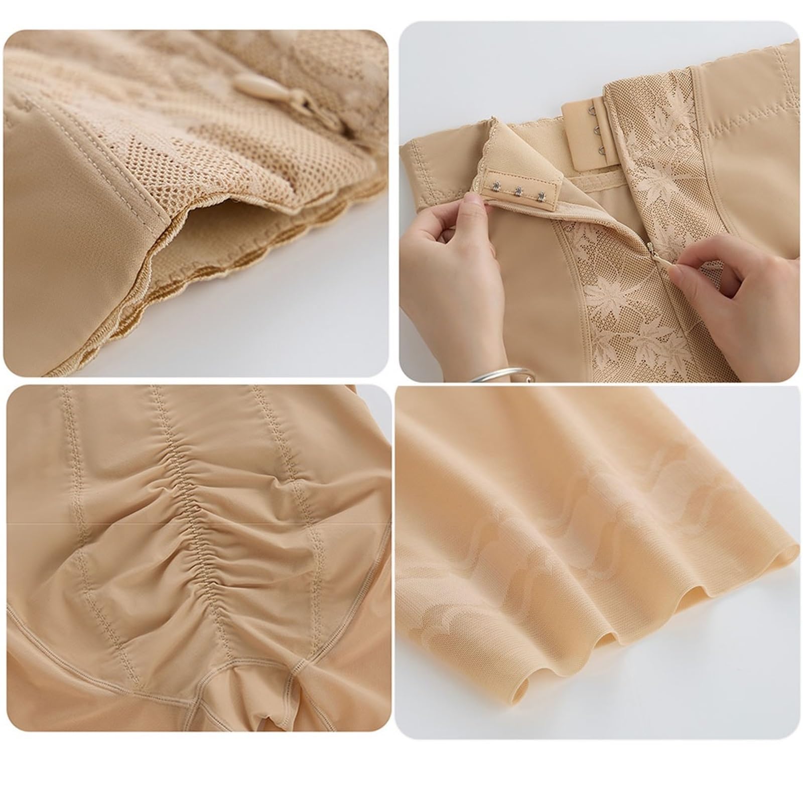 Culotte Taille Haute pour Femme, sous-vêtement Gainant sans Coutures, Effet Gainant ...