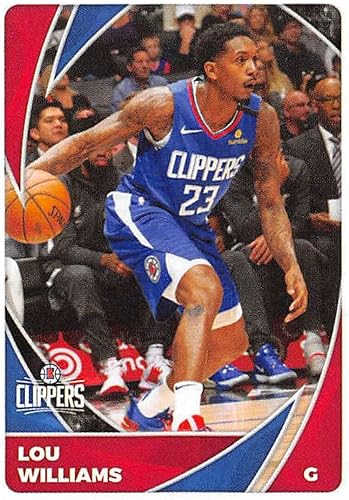 2020-21 Panini Stickers #358 Lou Williams Official NBA Basketball Album Sticker Measuring 2.75 inch tall X 2 inches wide in Raw (NM or Better