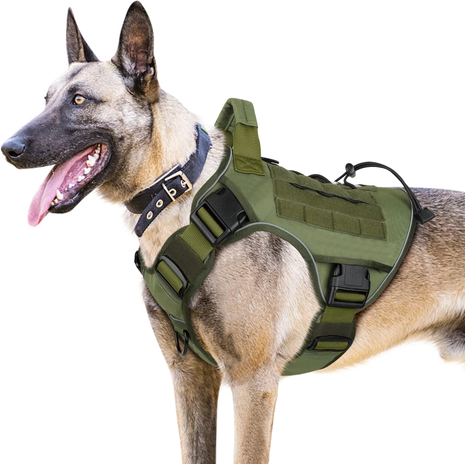WINGOIN Tactical Dog Harness Vest for Small Dogs No Pull