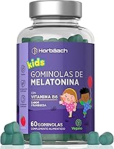 Melatonina Gominolas Niños con Vitamina B6 | 2 Meses de Suministro | 60 Vegan Gummies | de Horbaach