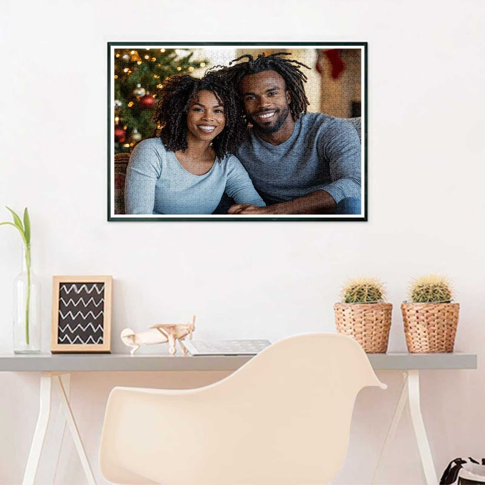 Spersonalizowane puzzle, niestandardowe drewniane puzzle fotograficzne