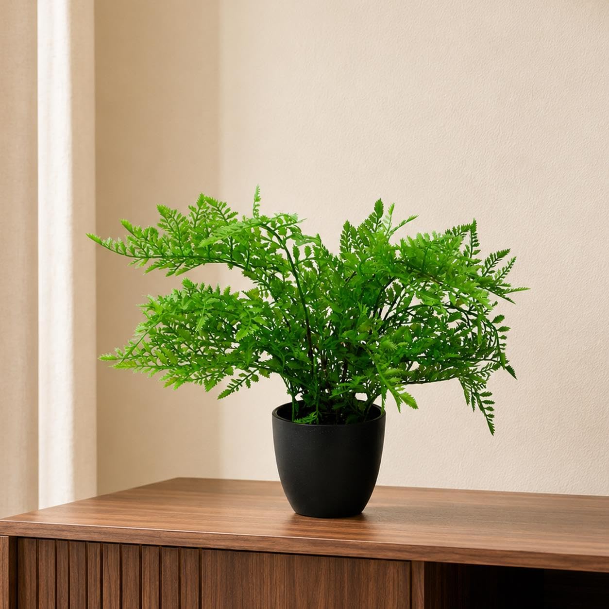 Leaf Design Realistic Artificial Fern Plant