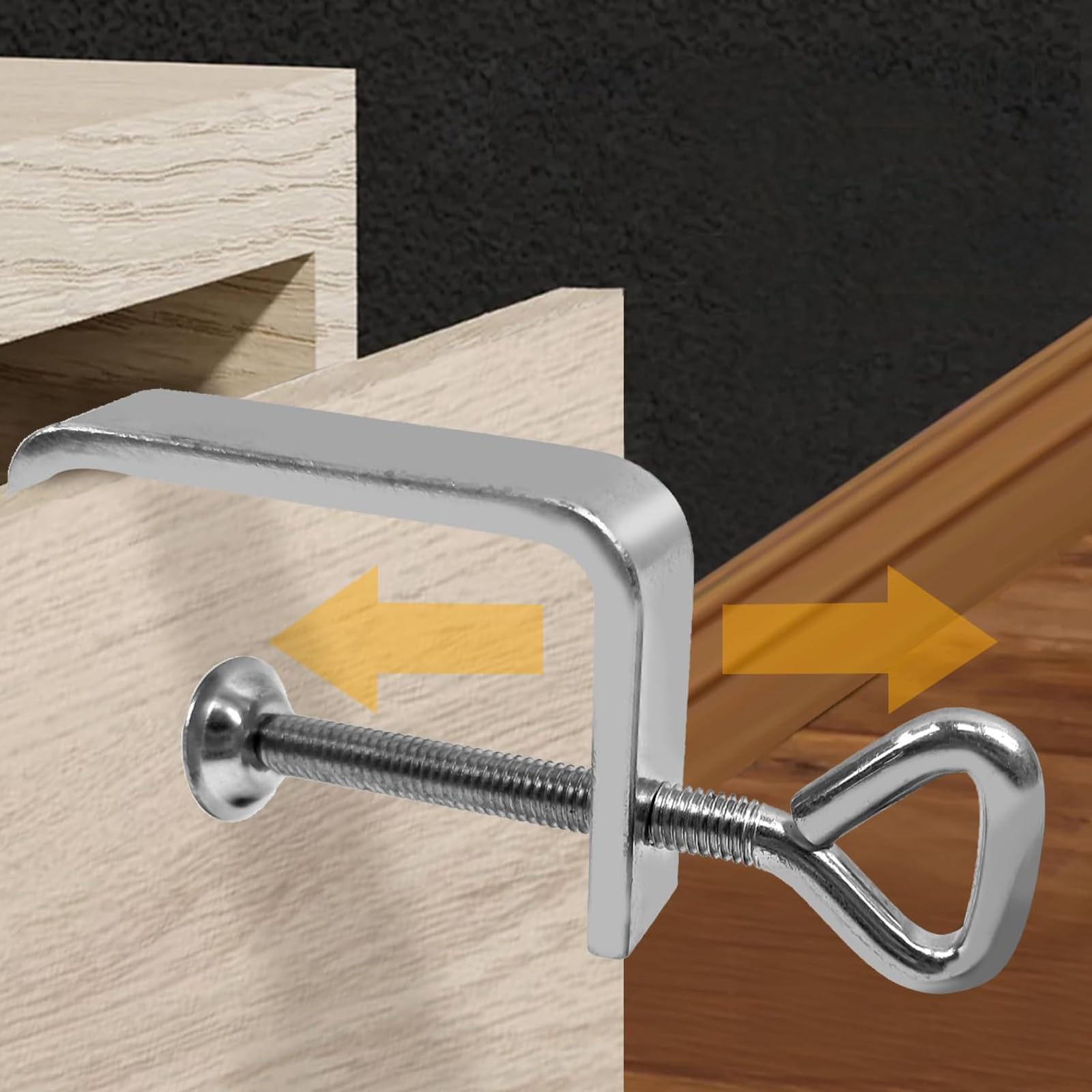 2 Pinces En C 50mm - Serre-Joints Pour Bois Et Réparation