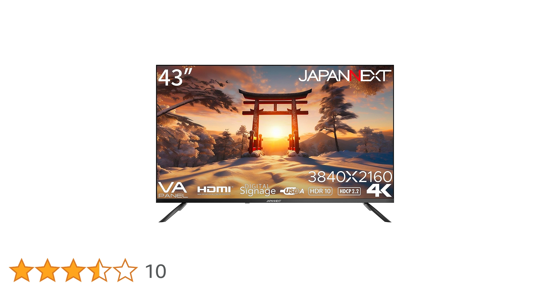 Amazon.co.jp: JAPANNEXT 43インチ 大型 モニター 4K UHD
