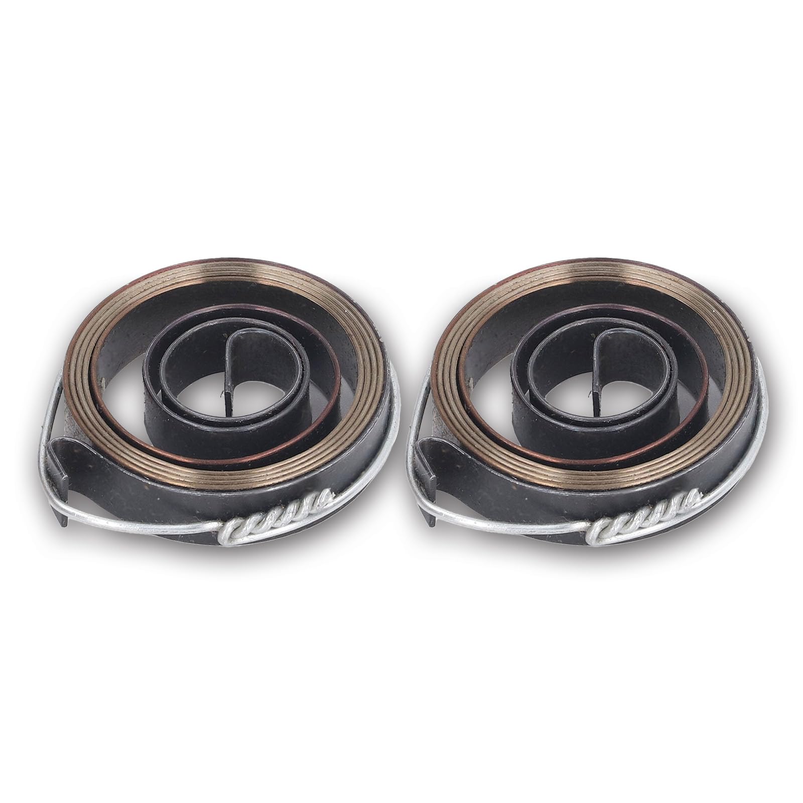 2Pcs Drill Press Spring, Drill Press Return Spring, Quill Spring Feed Return Coil Spring Assembly, 8mm Width 35mm Outer Diameter for Vacuum Cleaner Coil Springs, Coil Hose Coil Springs