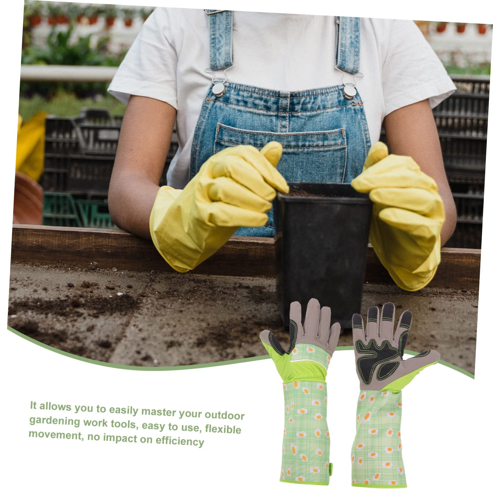 Gartenhandschuhe Für Mädchen Lange Gartenhandschuhe Für Damen Dornensichere Handschuhe Für Gartenarbeit Geeignet Für Gartengeräte Und Gartenwerkzeuge Leicht Zu Reinzen Und