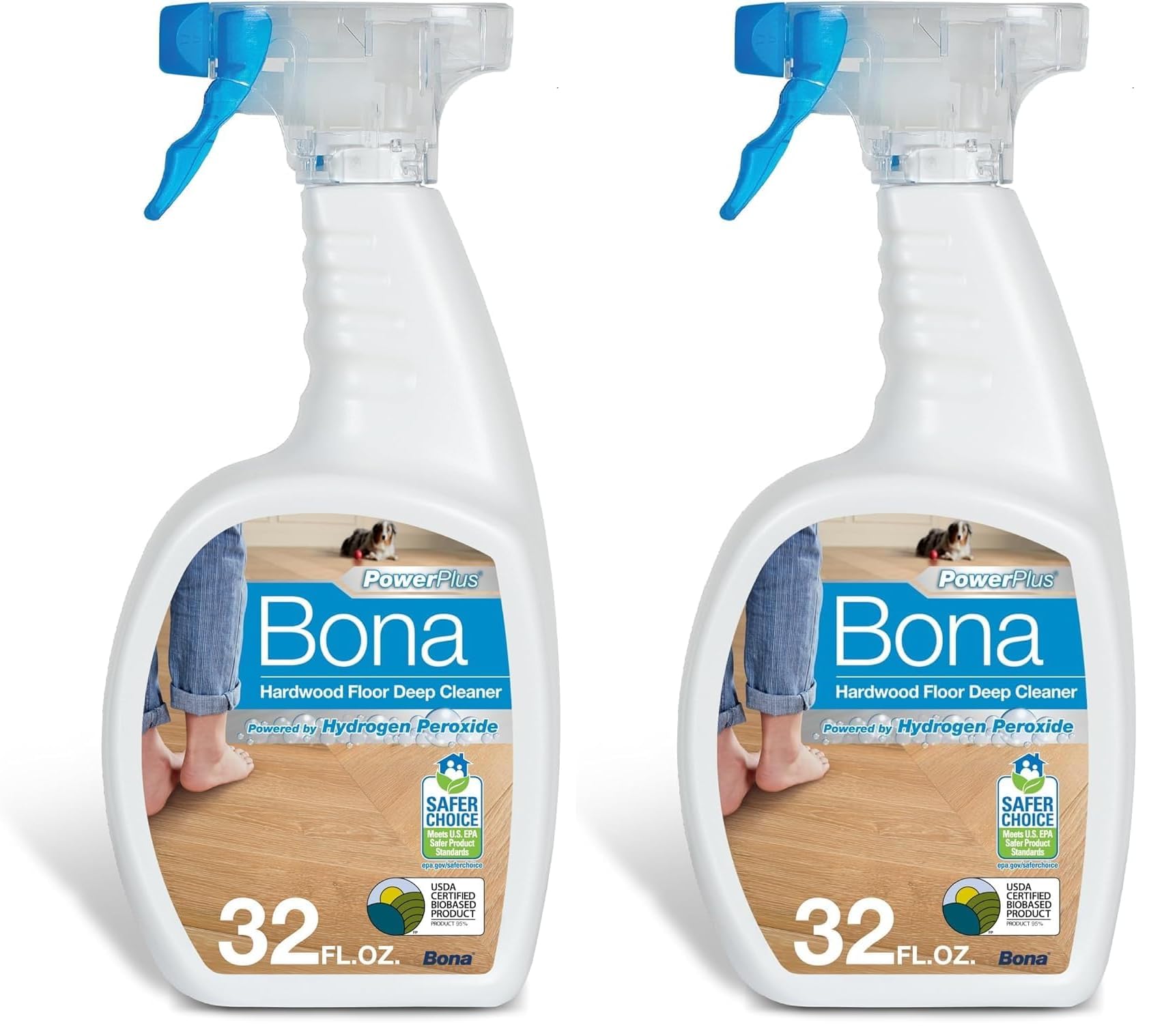 Amazon.com: Bona PowerPlus Hardwood Floor Deep Cleaner Spray - 32