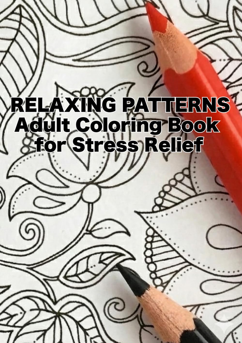 RELAXING PATTERNS: Adult Coloring Book for Stress Relief