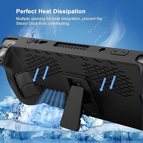 Miniatura 3 de Funda protectora de cubierta de vapor con soporte funda protectora de poliuretano termoplástico para cubierta de vapor con soporte y botones de