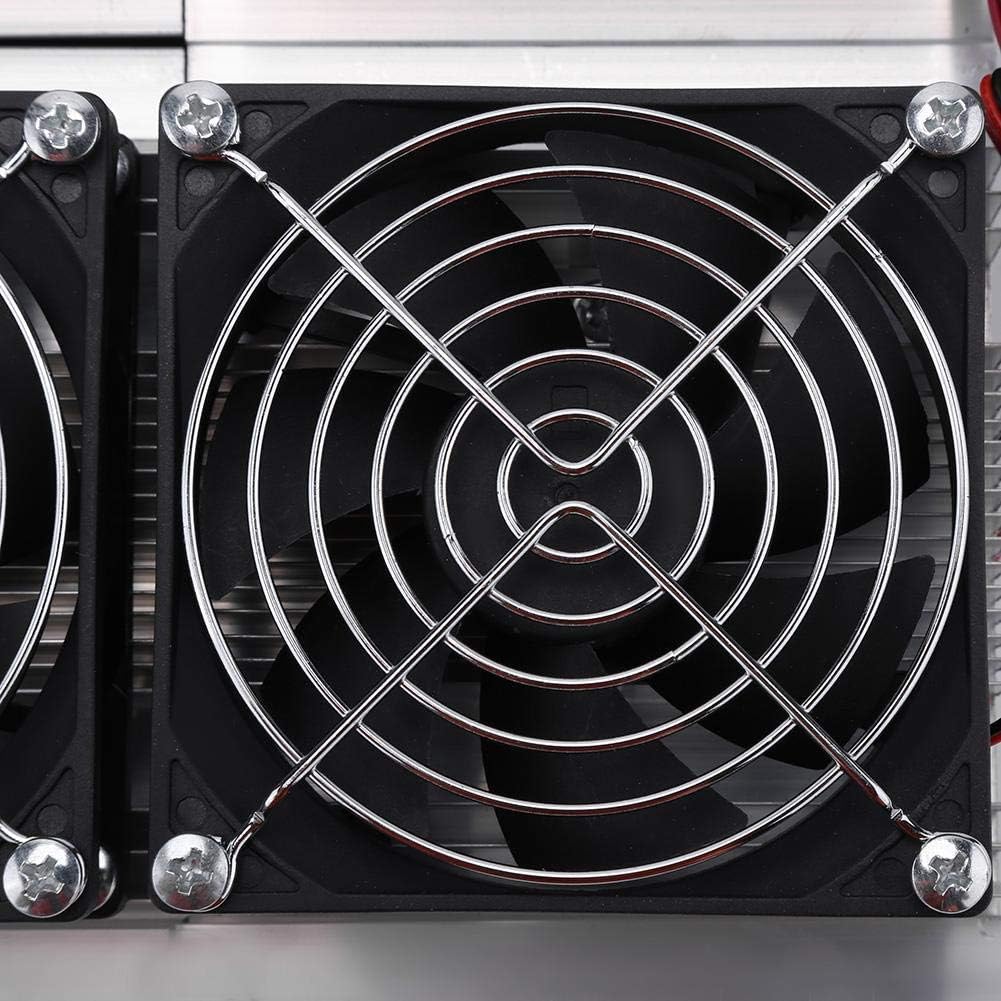 Refrigerador termoeléctrico de placa fría Peltier semiconductor alto rendimiento 240W con ventilador negro
