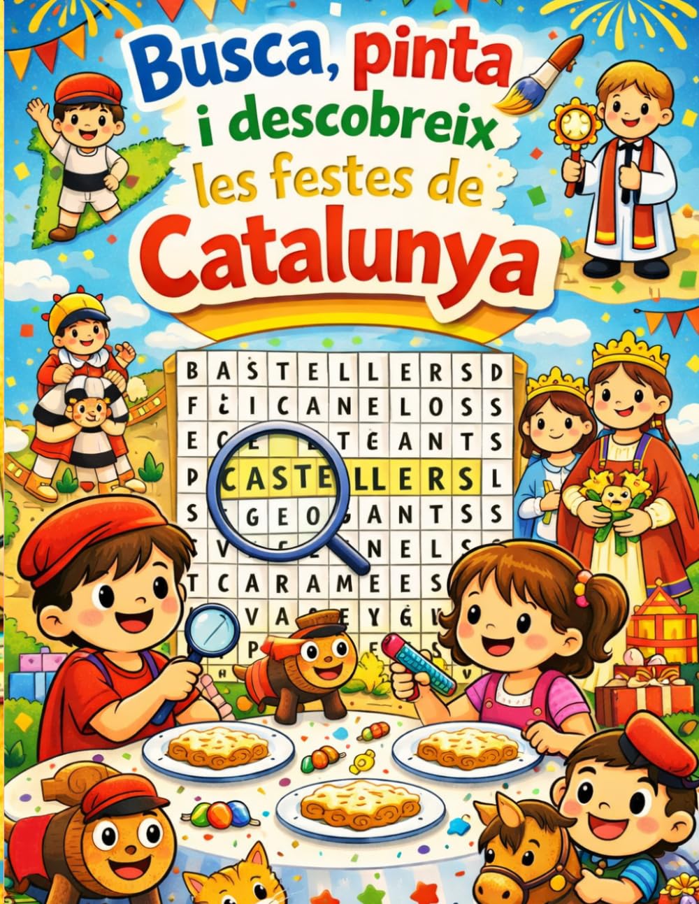 Busca, pinta i descobreix les festes de Catalunya