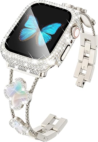 KADES Compatible con Apple Watch Series 10 de 1.81 pulgadas1.65 pulgadas, Series 9, 8, 7, 1.77 pulgadas, Series 6, 5, 4, SE de 1.73 y 1.57 pulgadas,