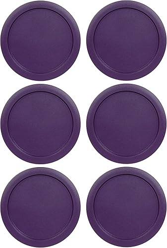 Miniatura 7 de Tapa de repuesto para Pyrex 6" Cubierta de plástico de almacenamiento para 4 tazones 7201-PC turquesa (paquete de 6)