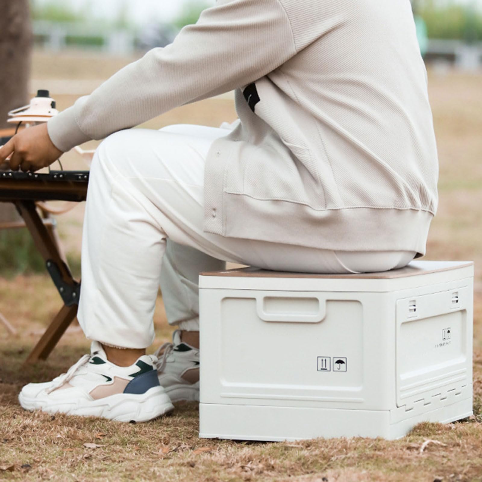 Outdoor Camping Aufbewahrungsbox Tragbar Einzigartige Faltbox Mit Großer Kapazität Organisiert Ihr Zuhause Auto Faltbare Tasche Reisen