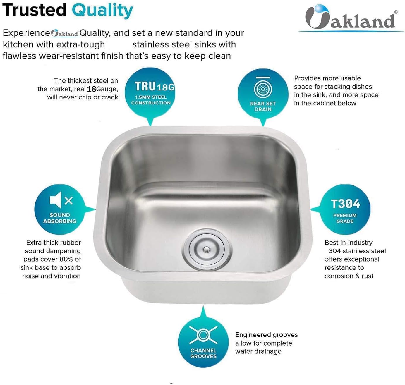 Flash Deals - 40% OFF 15X13 Undermount Single Bowl 304-Stainless Steel Small Bar/Prep Sink 18Gauge Free Shipping Offer 15X13 Undermount Single Bowl 304-Stainless Steel Small Bar/Prep Sink 18Gauge
