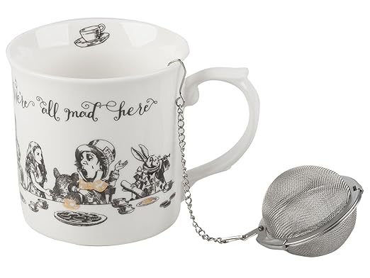 Victoria and Albert V&A Alice in Wonderland High Tea Gift Set by Creative Tops