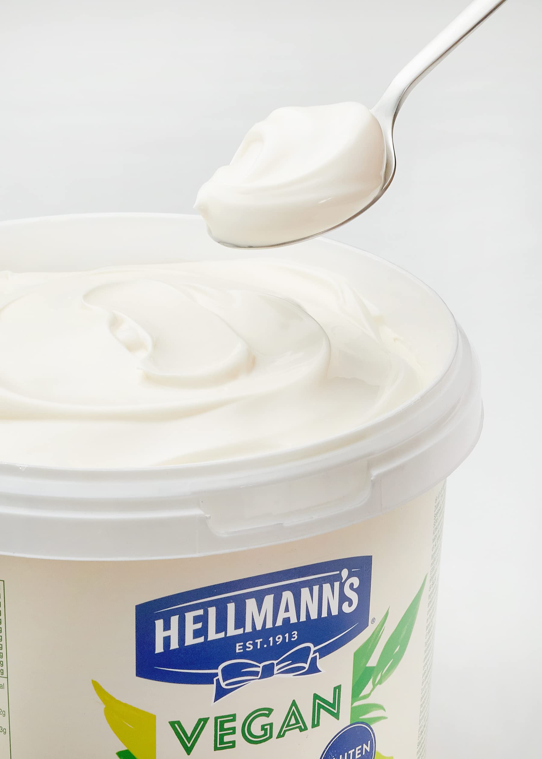 Hellmann's Vegane Mayo Alternative zu Mayonnaise, Mayo ohne Ei, 1er Pack (1 x 2.5 kg)