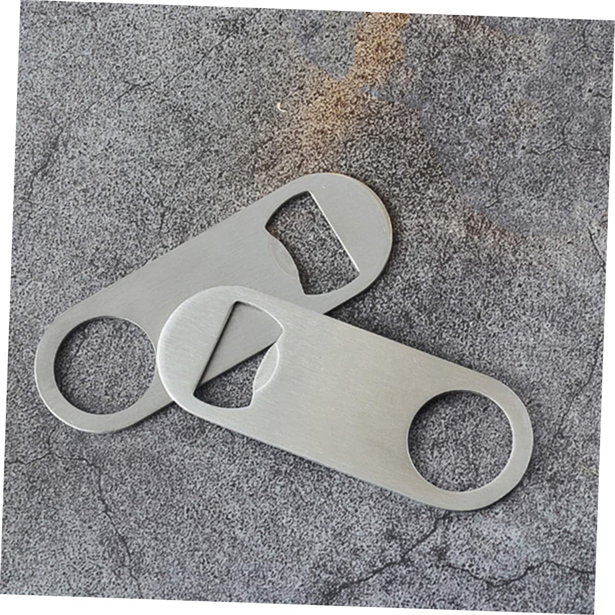 PRETYZOOM 5 Sätze Flaschenöffner Küchenhelfee Bier Öffner Tragbarer Bieröffner Bar Accessories Beer Opener Soda-öffner Getränkedosenöffner Getränkeöffner Rostfreier Stahl 10 Stück * 5