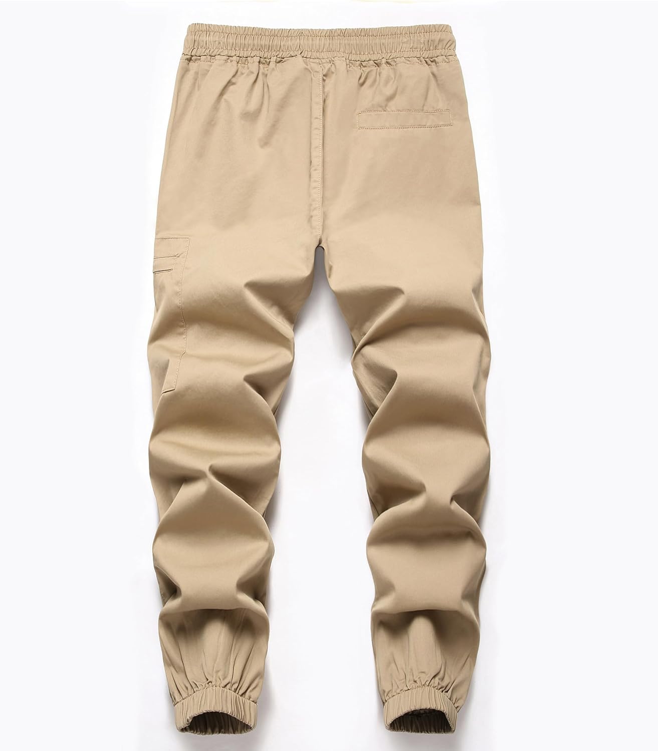 LOKTARC Boys Camo Pants Kids Pull On Drawstring Youth Camouflage Cargo Joggers - Image 3