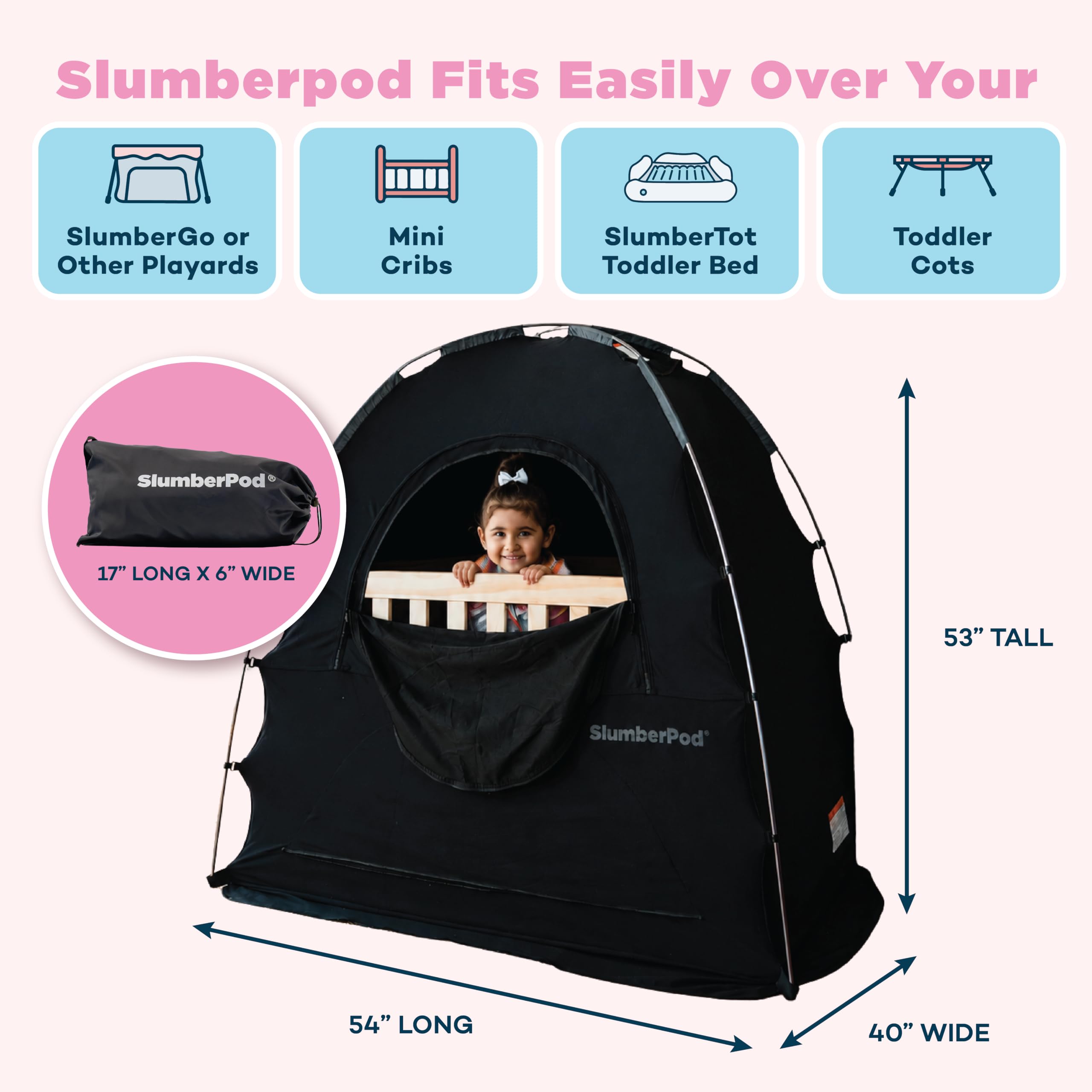 Amazon.co.jp: SlumberPod ファン付き オリジナル遮光スリープテント
