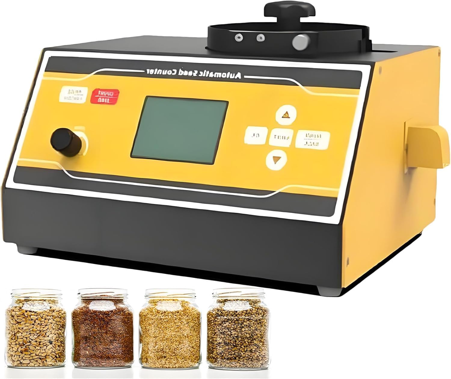 Automatyczny przyrząd do liczenia nasion, sterowanie mikrokomputerowe, wytrzymałe urządzenie do liczenia nasion pszenicy, wyświetlacz LCD, do laboratoriów rolniczych