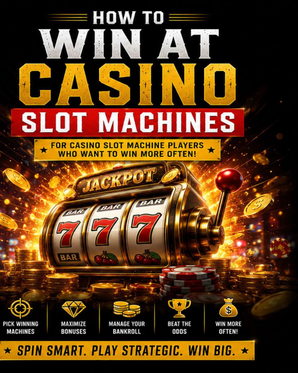 HOW TO WIN AT CASINO SLOT MACHINES: PROFESSIONAL GAMBLERS ULTIMATE WINNING SECRETS!