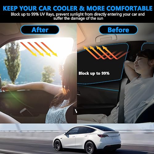 Miniatura 4 de Parasol para parabrisas Jeep Grand Cherokee 2011-2021 con parasoles laterales y pantalla triangular para ventana plegable bloquea los rayos UV y