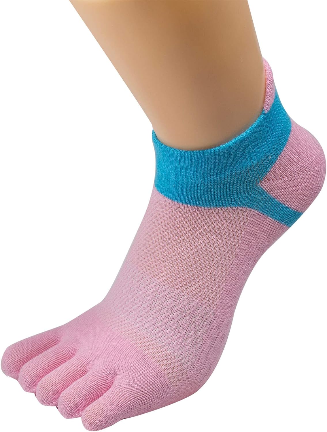 Women's Low Cut Toe Socks Ankle Cotton Running Socks(Pack of 5/6) - Image 7