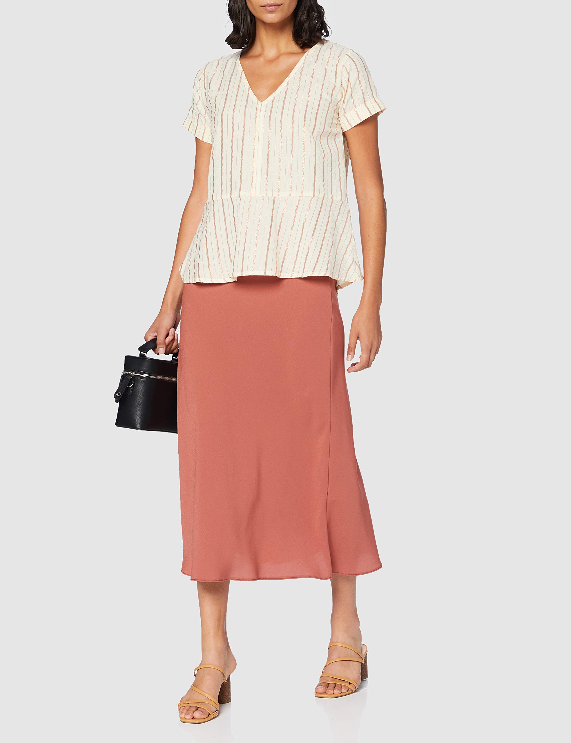 SPARKZ COPENHAGEN Hilma Peplum Top SS Blouse Femme