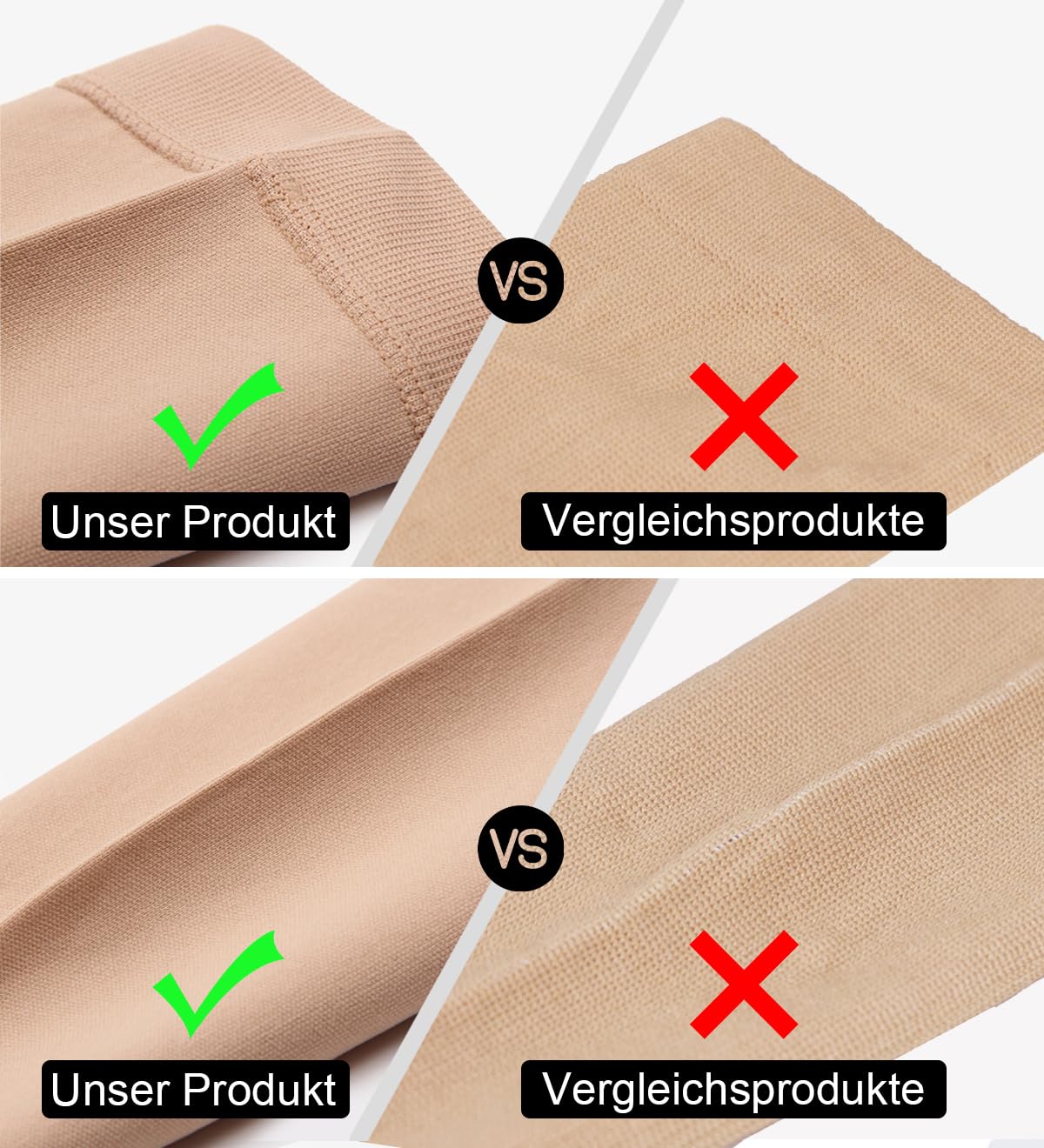 Medicale Bas de Contention Femme et Homme 20-30mmhg Classe 2, Soutien Graduel Chaussettes de Contention pour Les varices, l'œdème, Vol de Voyage - 4