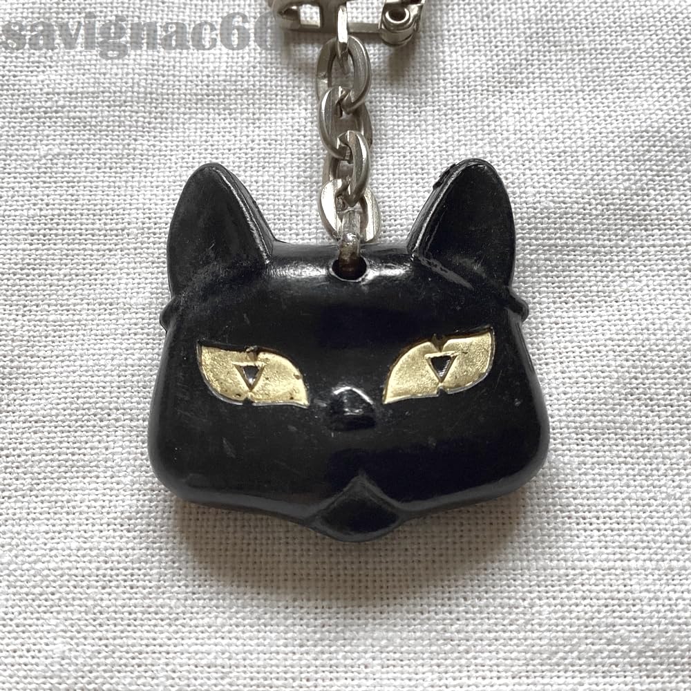 フレンチキーホルダー　MARCHAL マーシャル　黒猫　ぬいぐるみ　レア フレンチキーホルダー MARCHAL マーシャル 黒猫 ぬいぐるみ レア 60